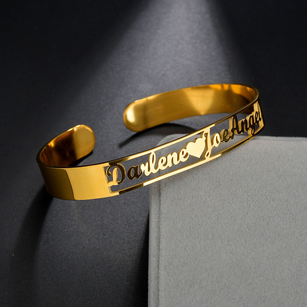 Glow2Glow™ Personalized Name Bangle