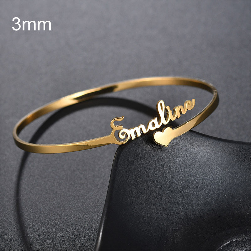 Glow2Glow™ Personalized Name Bangle