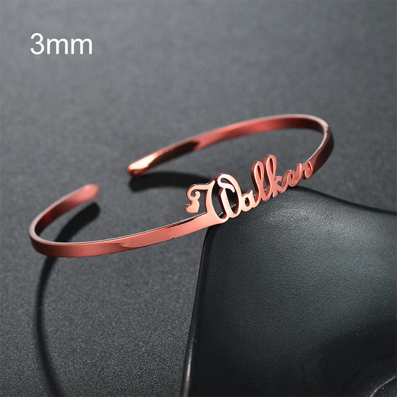 Glow2Glow™ Personalized Name Bangle