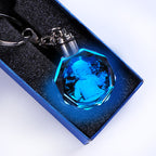 Glow2Glow™ Crystal Photo LED Keychain
