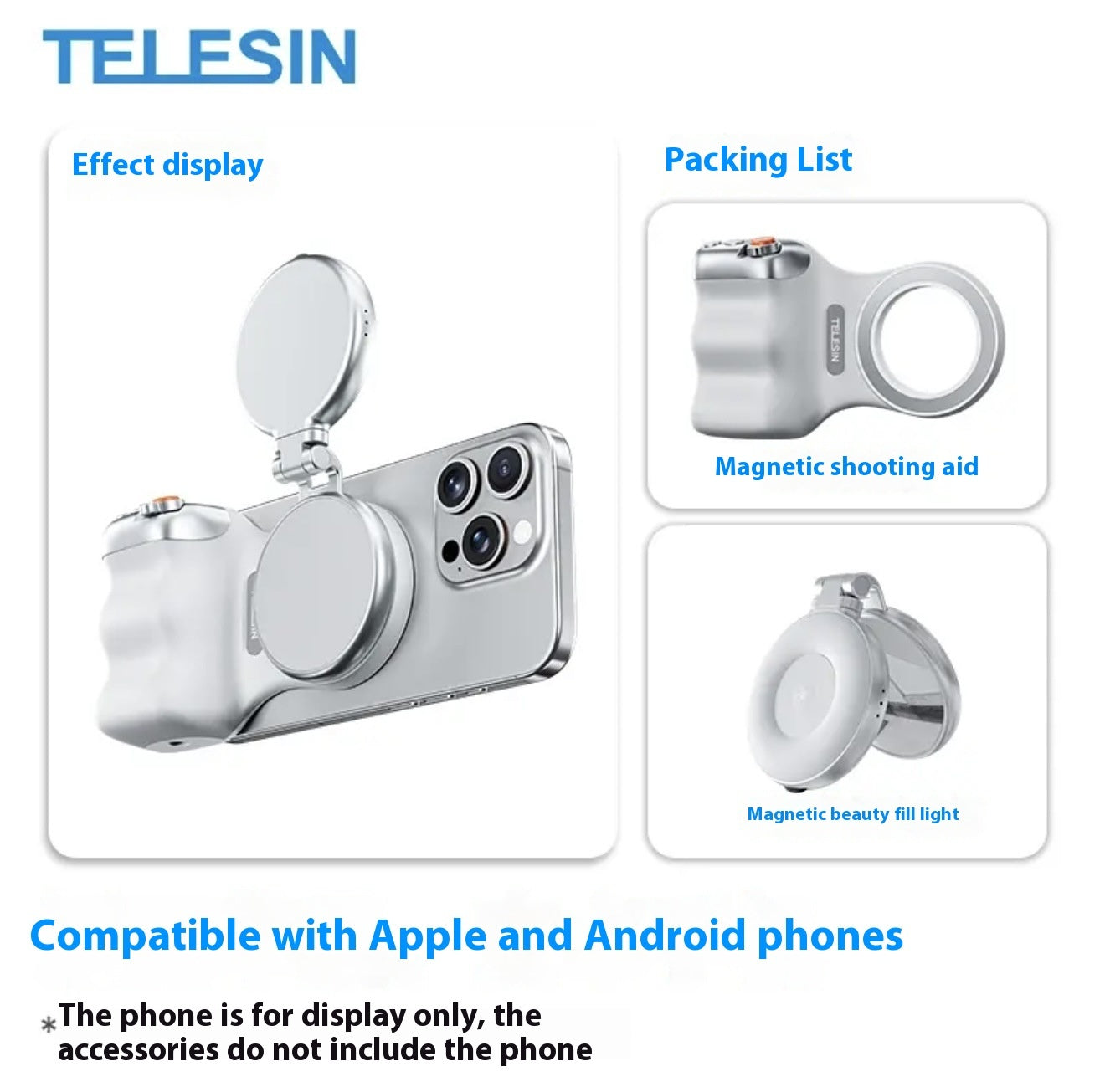 Telesin Magnetic Bluetooth Camera Grip