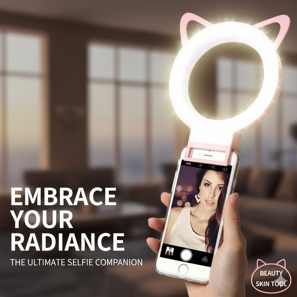 Glow2Glow™ Portable LED Ring Light