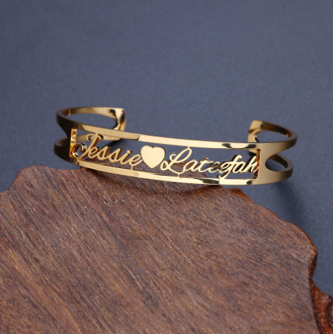 Glow2Glow™ Personalized Name Bangle