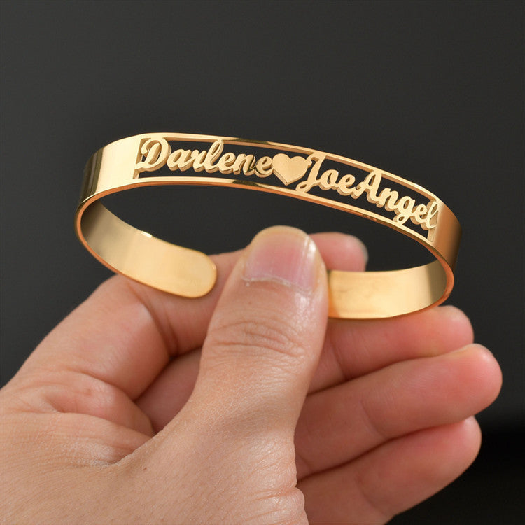 Glow2Glow™ Personalized Name Bangle