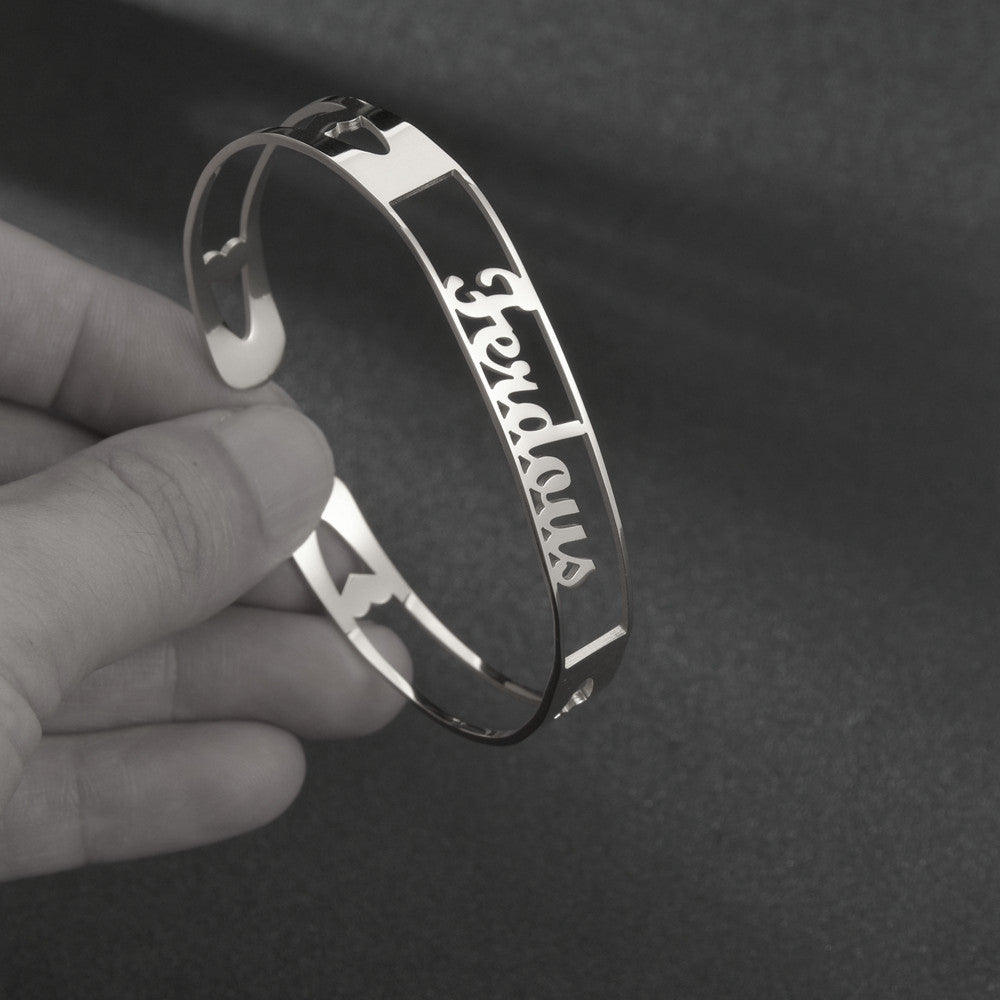 Glow2Glow™ Personalized Name Bangle