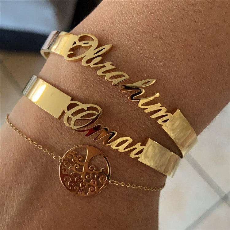 Glow2Glow™ Personalized Name Bangle